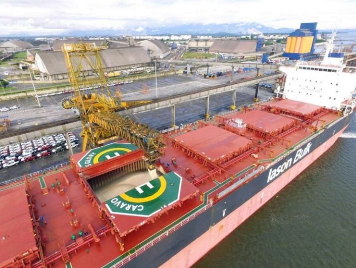 Pasa bate recorde de carregamento de açúcar em um único navio em Paranaguá